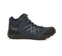 Regatta Mens Edgepoint Hydropel Mid Height Walking Boots - Navy - Size UK 8