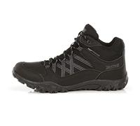Edgepoint Waterproof Mid Walking Boots Regatta Jet Black 8