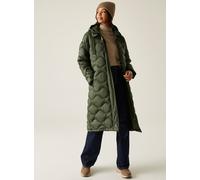 REGATTA Embrie Quilted Coat Khaki 14