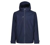 Regatta Erasmus 4in1 Softshell Jacket - Men's Gilet with Zip-Off Sleeves, Navy XL EU