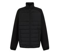 Regatta Essential Black Water Repellent Work Hybrid Jacket #tra590