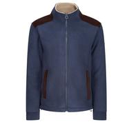 Regatta Faversham Full Zip Fleece Jacket with Corduroy Shoulders Unisex