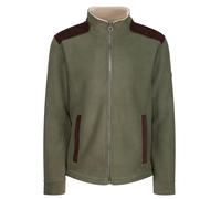 Regatta Faversham Full Zip Fleece Jacket with Corduroy Shoulders Unisex