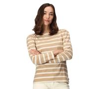 Regatta Women's Federica Striped T-Shirt Beige, Size: 10