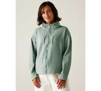 Regatta female Ashlynn Zip Up Funnel Neck Fleece - 12 - Grey, Grey,Lilac