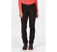 Regatta Women's Water Repellent Fenton Softshell Walking Trousers Black, Size: 8R