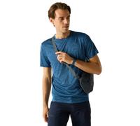 Blue male 4XL Regatta Men's Fingal Edition Marl T-Shirt Blue, Size: 4XL
