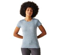 Regatta Women's T-Shirt Fingal Edition - Short-Sleeved Wicking, Recycled Materials - Blue