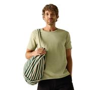 Regatta Men's Finlo Short Sleeved Logo T-Shirt in Light Stone | Size: Large Regatta Light Stone L