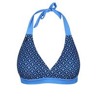 Regatta Flavia Bikini Top - Navy Tile XL - Recycled Polyester