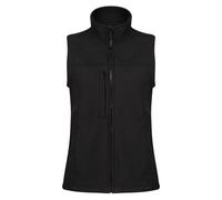 Regatta Flux black women's water-repellent softshell bodywarmer #TRA79
