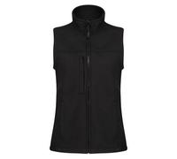Regatta Flux black women's water-repellent softshell bodywarmer #TRA79
