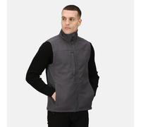 Regatta Flux Grey Men's Water-repellent Quick-dry Softshell Bodywarmer #TRA788