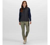 Regatta Flux seal grey women's water-repellent softshell bodywarmer #TRA790