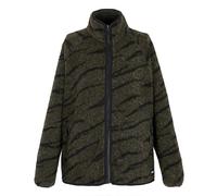 Regatta Frankie Borg Full Zip Fleece Khaki Black Abstract