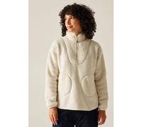 Regatta Frankie Borg Half-Zip Insulating Fleece In Cream Cream 20