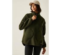 Regatta Women's Frankie Borg Half Zip Fleece - Dark Khaki