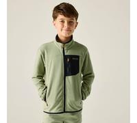 Regatta Frankie Full Zip Fleece in Light Green | Size: 13 Years Regatta Light Green 13 Years