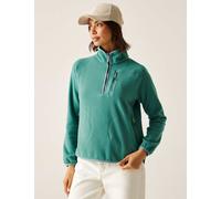 Regatta Frankie Half Zip Funnel Neck Fleece Green