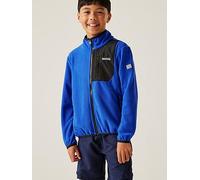 Regatta Frankie Kids Full Zip Fleece, Blue, Size 9-10 Years Blue