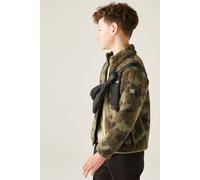 Regatta Frankie Warm Borg Full Zip Insulating Fleece in Olive | Size: 3-4 Years Regatta Olive 3-4 Years