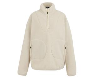 Regatta Frankie Women's Borg Beige Half Zip Jacket, Size: 16 Ladies