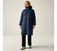 Regatta Freyla Hooded Water-Repellent Insulating Baffled Jacket In Navy Navy 18