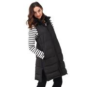 Regatta Women's 'Ganella' Quilted Longline Gilet in Jet Black | Size: 8 Regatta Jet Black 8