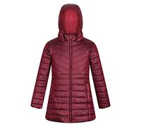 Regatta Girls Babette Padded Long Insulated Coat, Dark Pimento, 14 Years