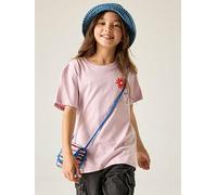 Kid's cotton T-shirt Regatta Bosley Violet 13 ans