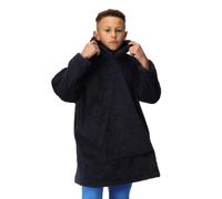 Regatta Girl's Cosy Hooded Poncho in Mid Navy | Size: 5-9 Years Regatta Mid Navy 5-9 Years