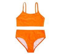 Regatta Girls Dakaria II Floral Bikini Set (Satsuma) - Orange - Size 9-10Y
