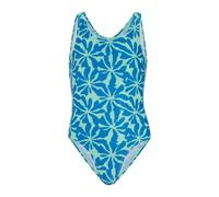 Regatta Girls Floral One Piece Swimsuit (Sonic Blue) - Size 3-4Y