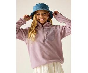 Regatta Girls Frankie 1/2 Zip Fleece, Pink, Size 14 Years Pink