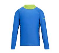 Regatta Girls Hoku II Camo Swim Top - Sonic Blue - 9-10 Years - Sonic Blue