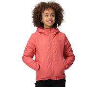 Regatta Kids Water-repellent Kyrell Reversible Jacket Mineral Red Burgundy Zebra, Size: 14 Years