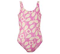 (5-6 Years, Lilac/Cream) Regatta Girls Orla Kiely Jasmine Flower One Piece Swimsuit