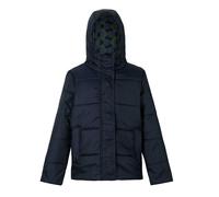 Regatta Girls Orla Kiely Plain Padded Jacket - Blue - 3-4 Years - Blue - 100% Recycled Polyester