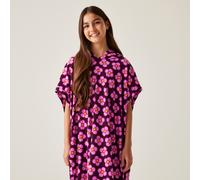 Regatta Girls Orla Kiely Towelling Robe Red, Size: 3-5 Years