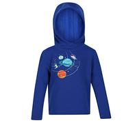 Regatta Girls Peppa Graphic Fleece Hoody Surf Spray 2-3 Years
