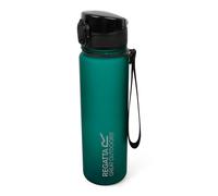 Regatta Great Outdoors 0.6L Tritan Drinks Flip Flask - Jade - One Size - Jade - 80% Tritan Copolyester Plastic/10% Thermoplastic Elastomer/10% Polycarbonate