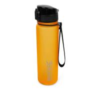 Regatta Great Outdoors 0.6L Tritan Drinks Flip Flask - Orange - One Size - Orange - 80% Tritan Copolyester Plastic/10% Thermoplastic Elastomer/10% Polycarbonate