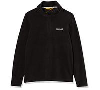 Regatta Great Outdoors Childrens/Kids Hot Shot II Half Zip Fleece Top (5-6 Years) (Black)