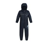 Regatta Great Outdoors Childrens Toddlers Puddle IV Waterproof Rainsuit - Navy - Navy - 12-18m