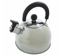 Regatta Great Outdoors Compact Whistle Kettle - Silver - One Size - Silver - 100% Stainless Steel