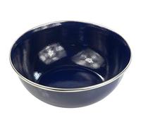 Regatta Enamel Camping Bowl: Blue Colour: Blue