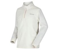 Regatta Great Outdoors Kids Hot Shot II Half Zip Fleece Top - Polar White - 7-8 Years - Polar White - 100% Polyester