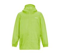 Regatta Great Outdoors Kids Pack It Jacket III Waterproof Packaway Black - Sharp Green - 2 Years - Sharp Green - 100% Polyamide