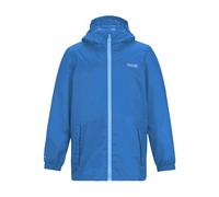 Regatta Great Outdoors Kids Pack It Jacket III Waterproof Packaway Black - Sonic Blue - 13 Years - Sonic Blue - 100% Polyamide