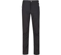 Regatta Great Outdoors Mens Adventure Tech Geo II Wind Resistant Short Leg Softshell Trousers (Ash) - Grey - Size 38